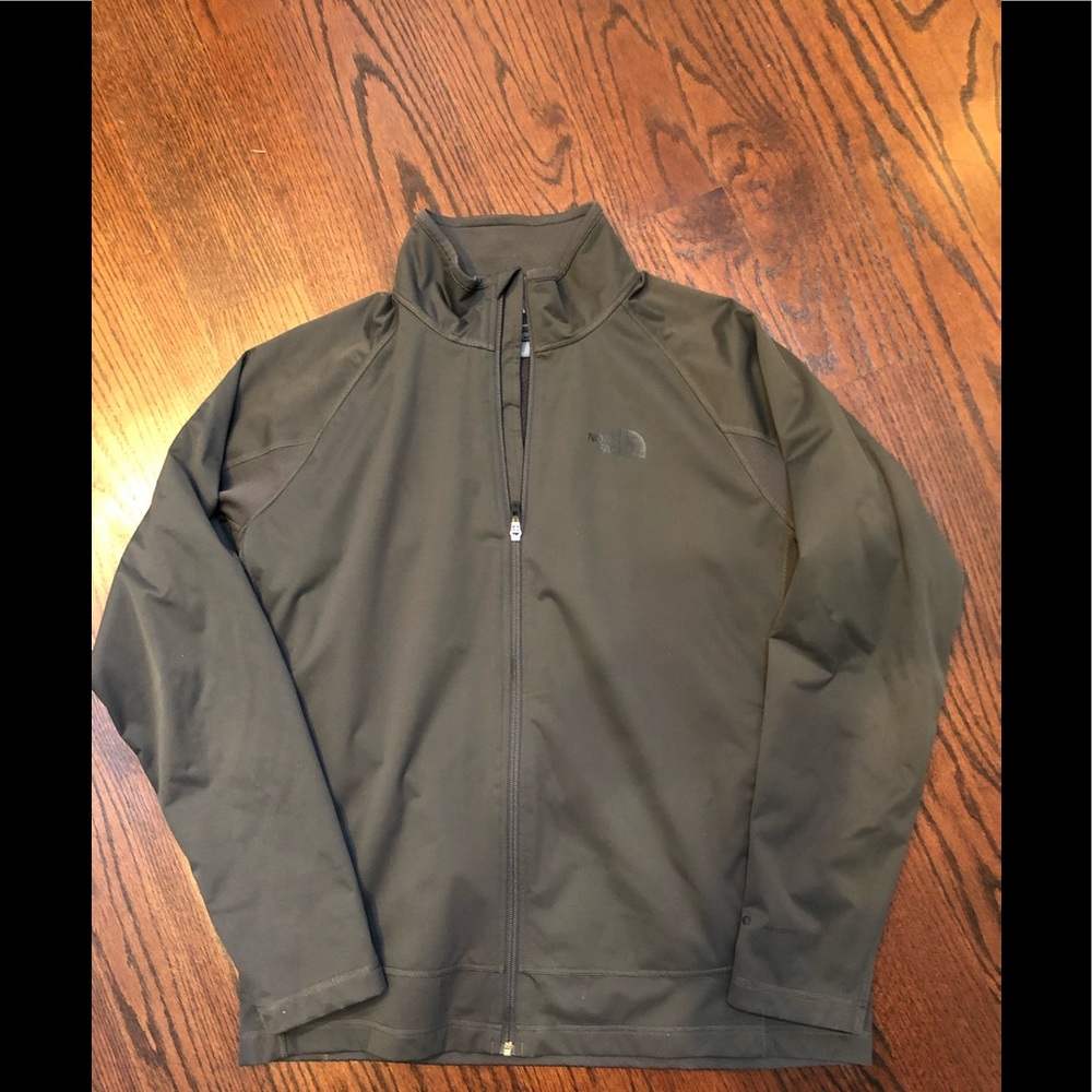 Northface Men’s Grey Zip Up Jacket. Size L